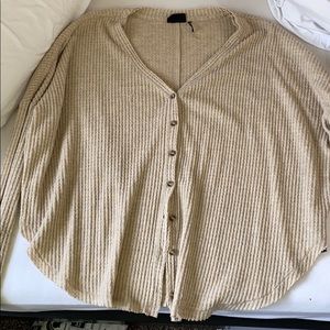 Urban Outfitters Tan/Nude Sweater Size XS